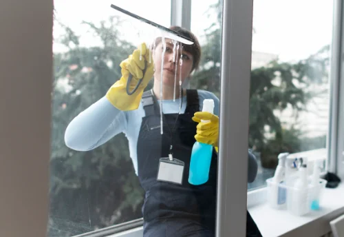 Nettoyage de vitres intérieures et extérieures à Braux